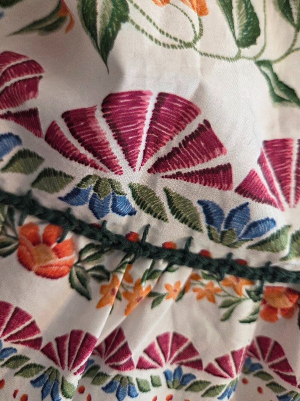 FARM RIO BLOOM GARDEN 2 PIECE -MAXI SKIRT W/TOP - Picture 4 of 16